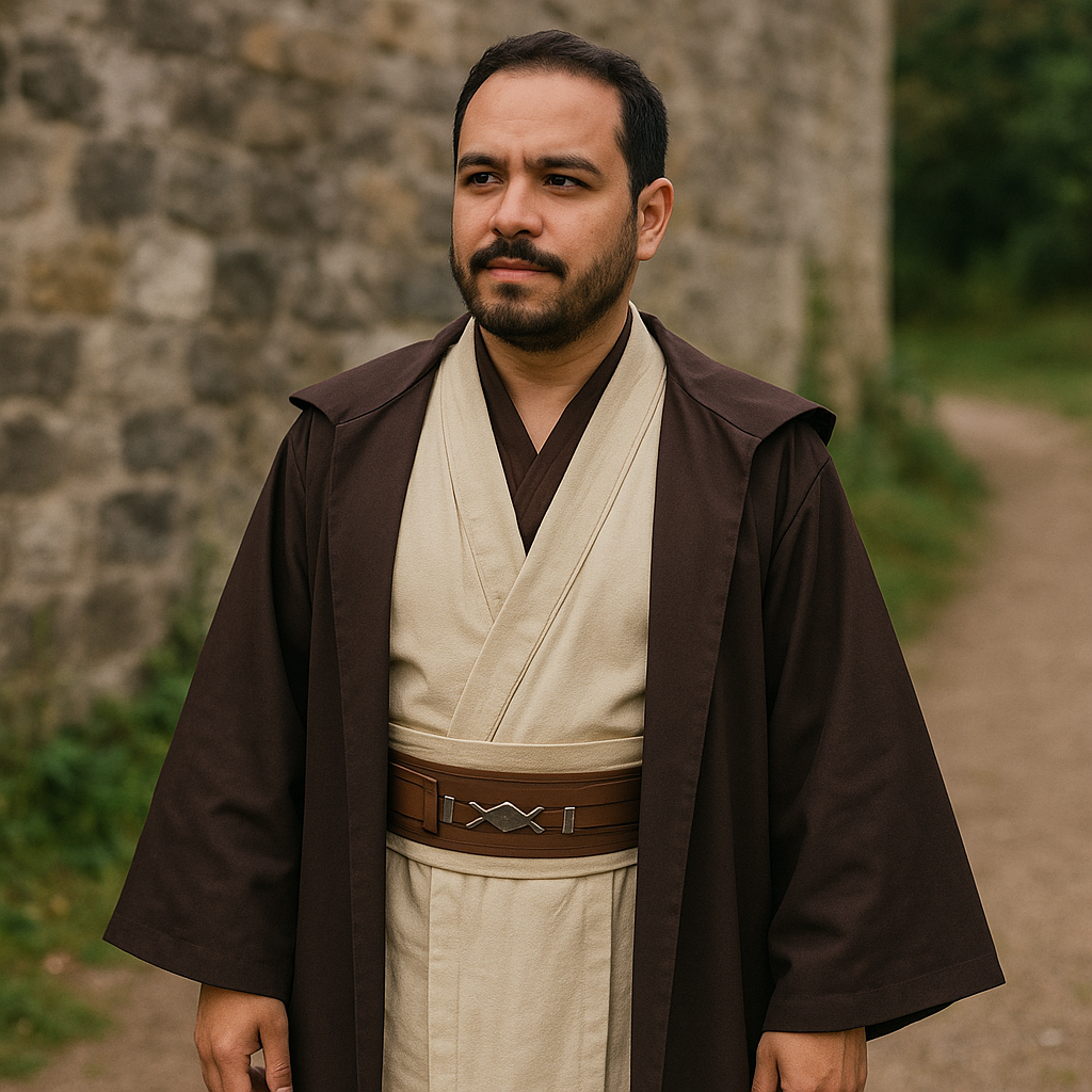 Cosplay Jedi Obi Wan Kenobi Star Wars