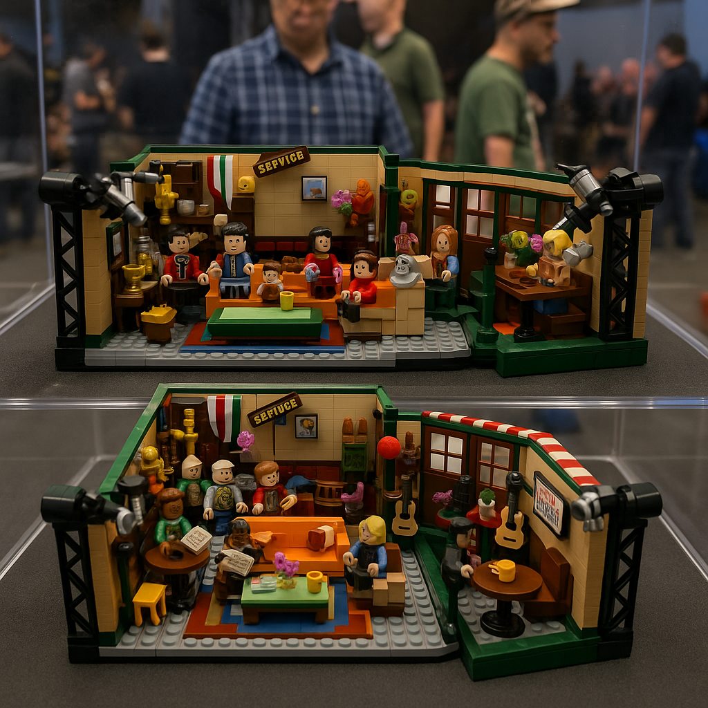 Bloco de Montar Central Park Ideas Friends 1228 Peças