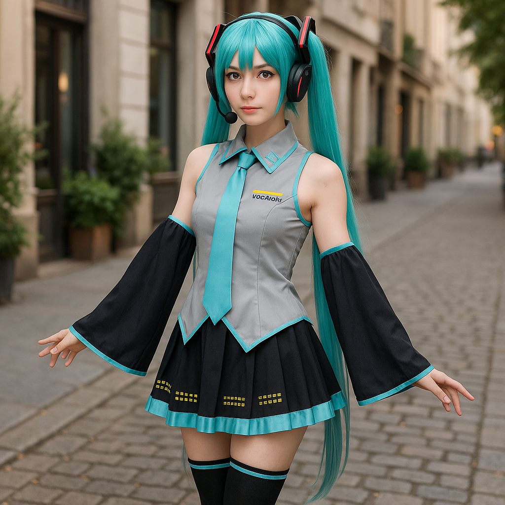 Cosplay Hatsune Miku Completo