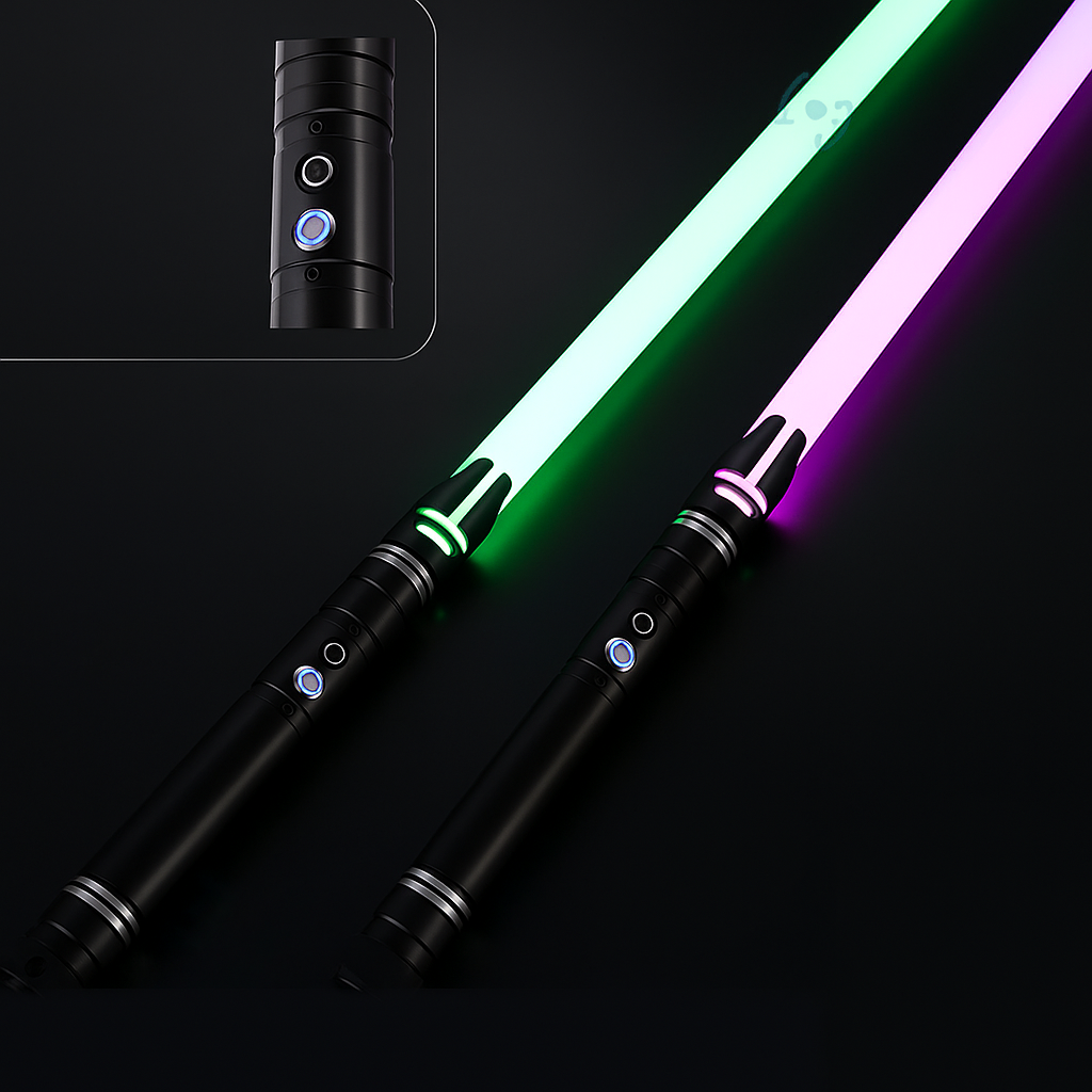 Sabre de Luz Duplo Para Combate RGB Darth Maul