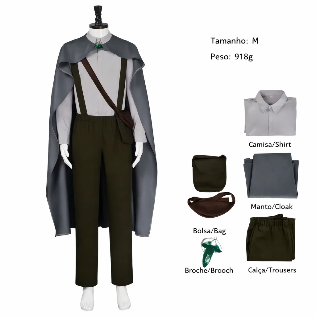 Cosplay Samwise Gamgee Senhor dos Aneis