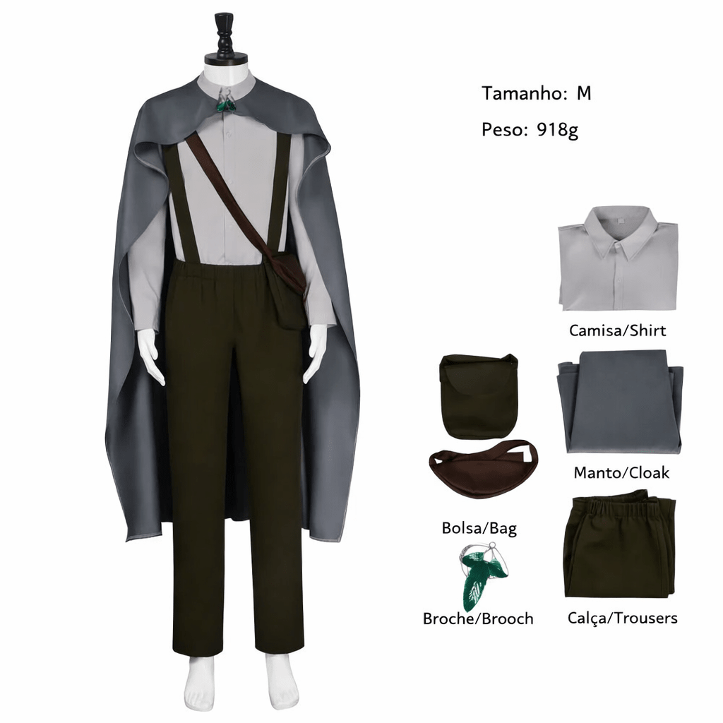 Cosplay Samwise Gamgee Senhor dos Aneis