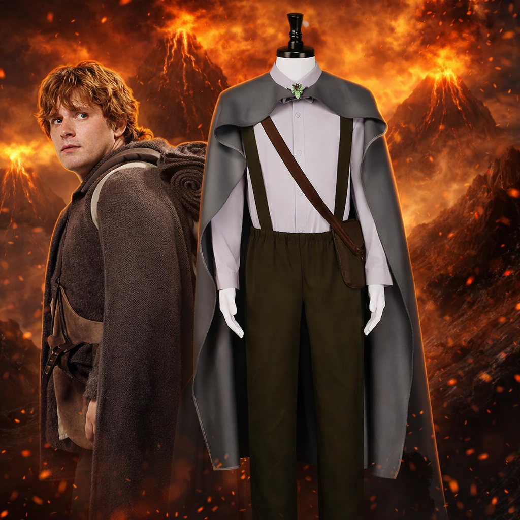 Cosplay Samwise Gamgee Senhor dos Aneis
