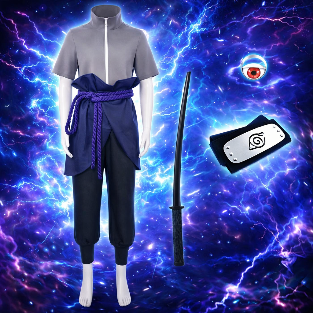 Cosplay Sasuke Uchiha Completo