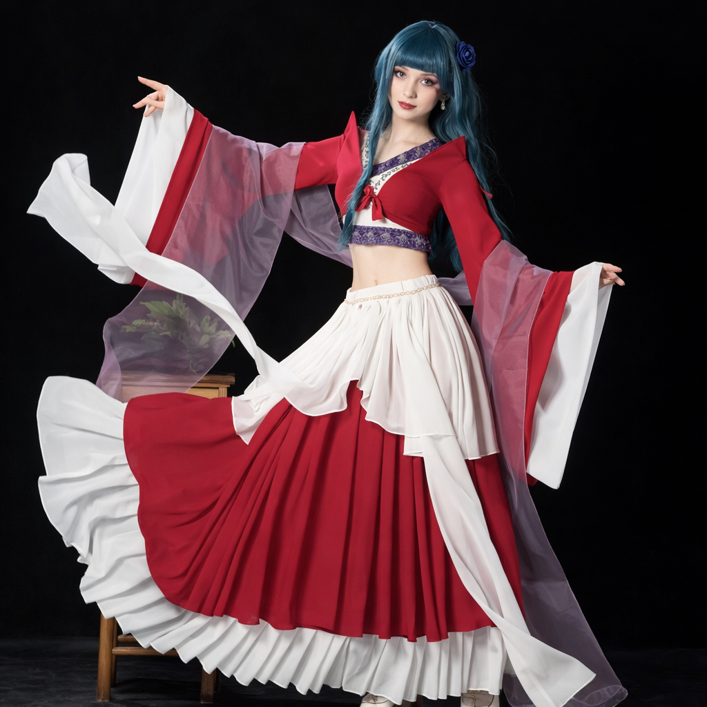 Cosplay Maomao Traje Tradicional Feminino Anime