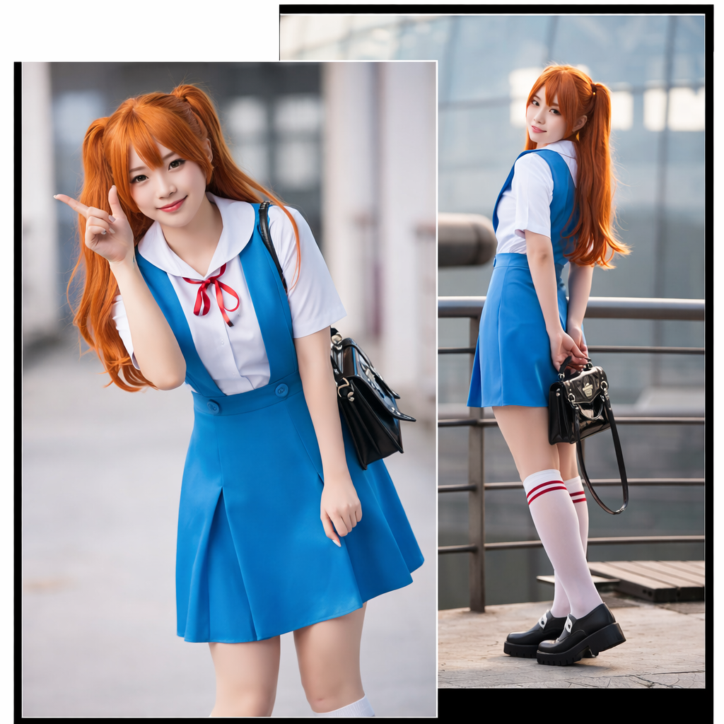 Cosplay Anime Rei Ayanami