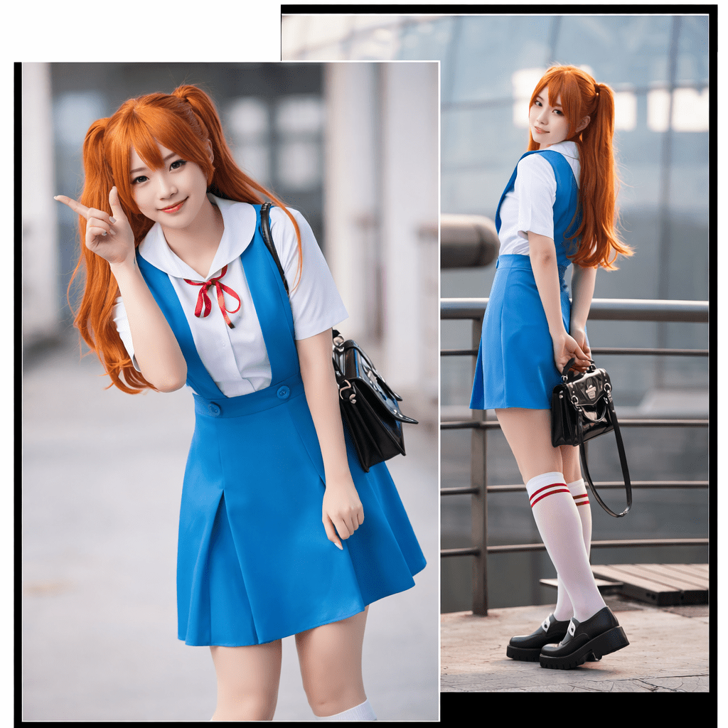 Cosplay Anime Rei Ayanami