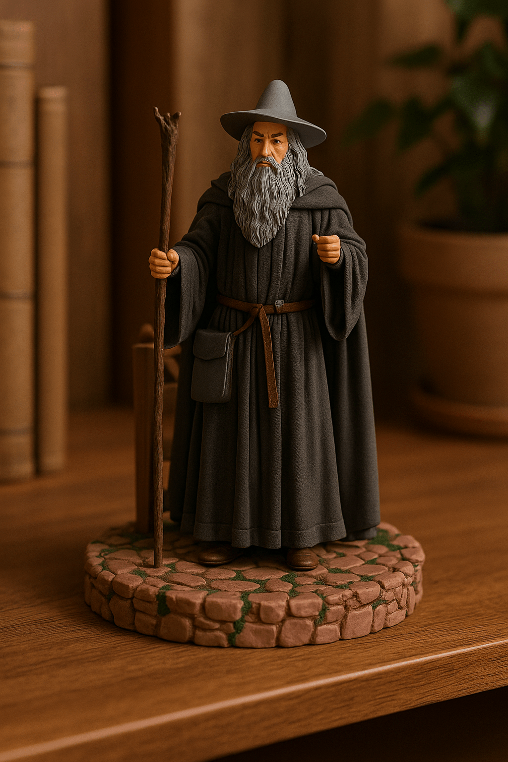 Figuras Senhor dos Aneis Gandalf Ringwraith Nazgul Angmar