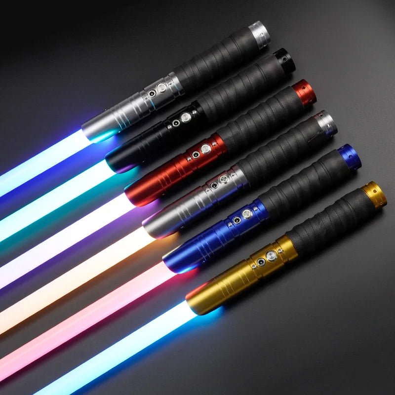 Sabre de Luz Para Duelo Combate Hiper Força Com Som ao movimentar