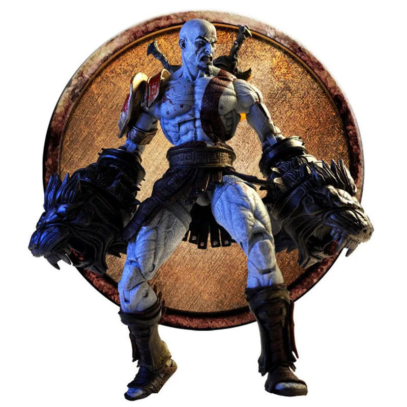 Estatueta Kratos God of War Colecionável 18cm
