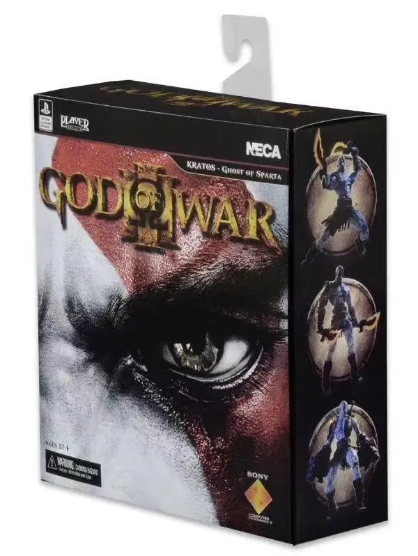 Estatueta Kratos God of War Colecionável 18cm