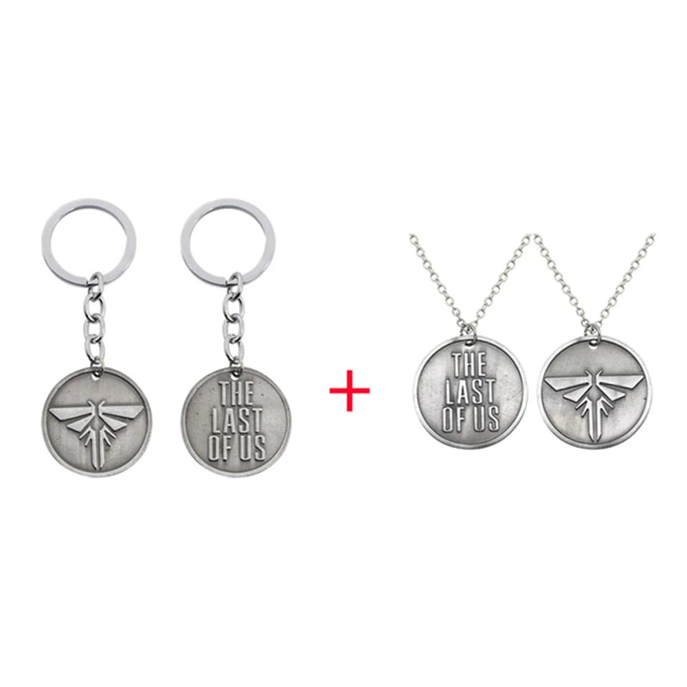 Conjunto de Chaveiro e Colar The Last Of Us