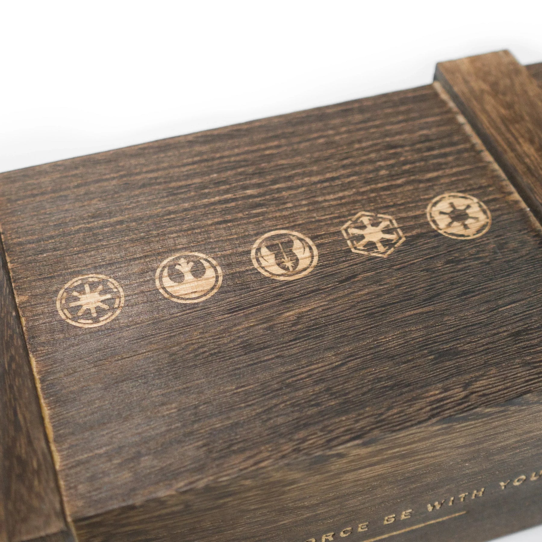 Caixa De Madeira para Sabre de Luz Com Espuma