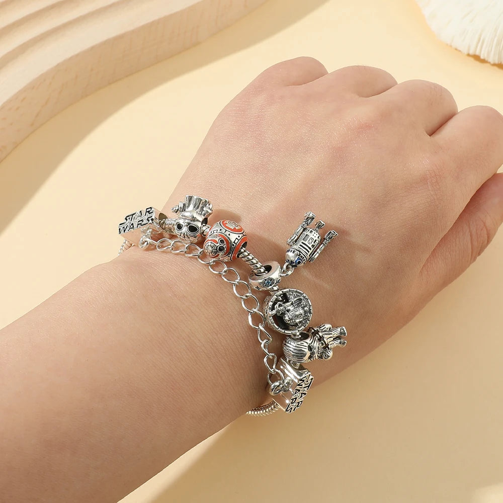 Pulseira Bracelete Personagens Star Wars