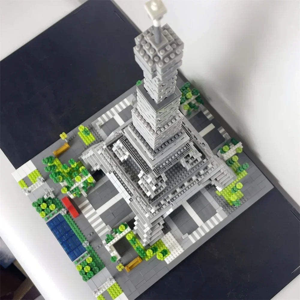 Blocos de Montar Torre Eiffel Compátivel com LEGO