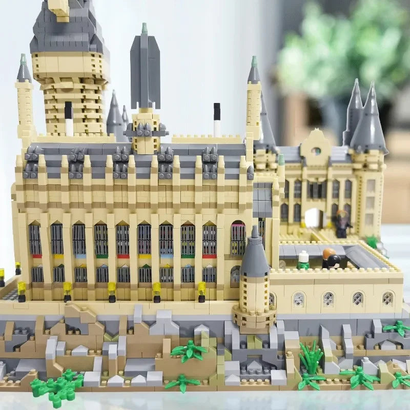 Castelo Medieval Hogwarts Harry Potter 6000 Peças Bloco de Montar