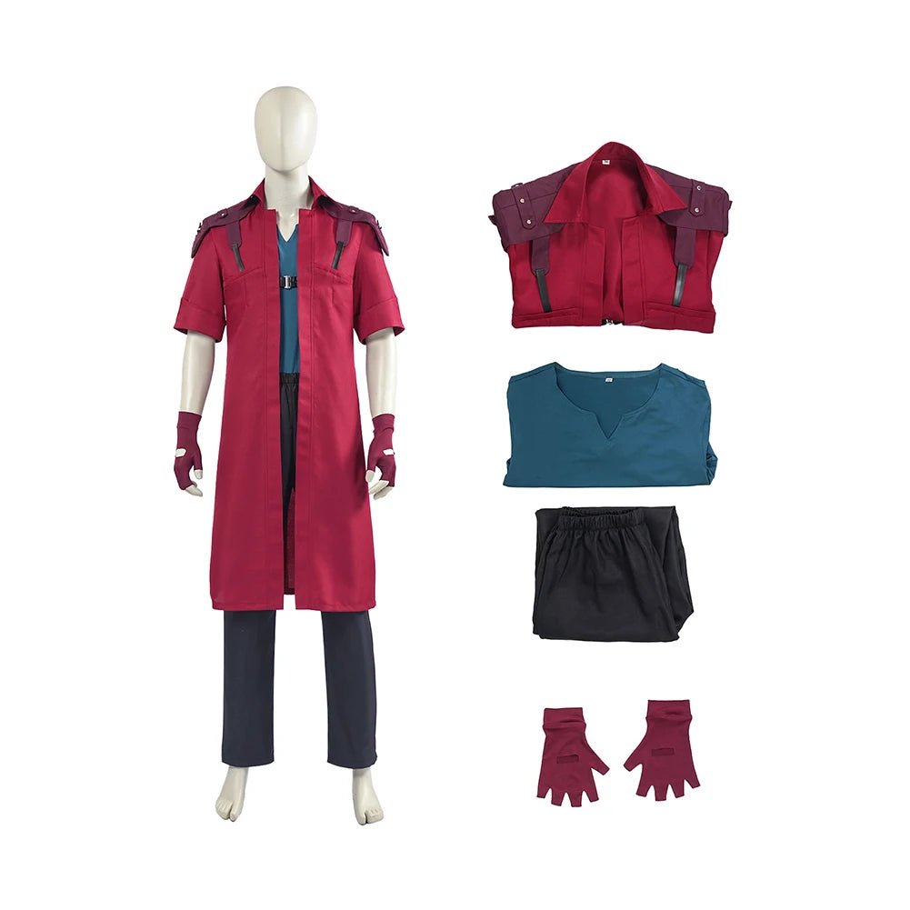 Cosplay Dante Devil May Cry Traje Completo
