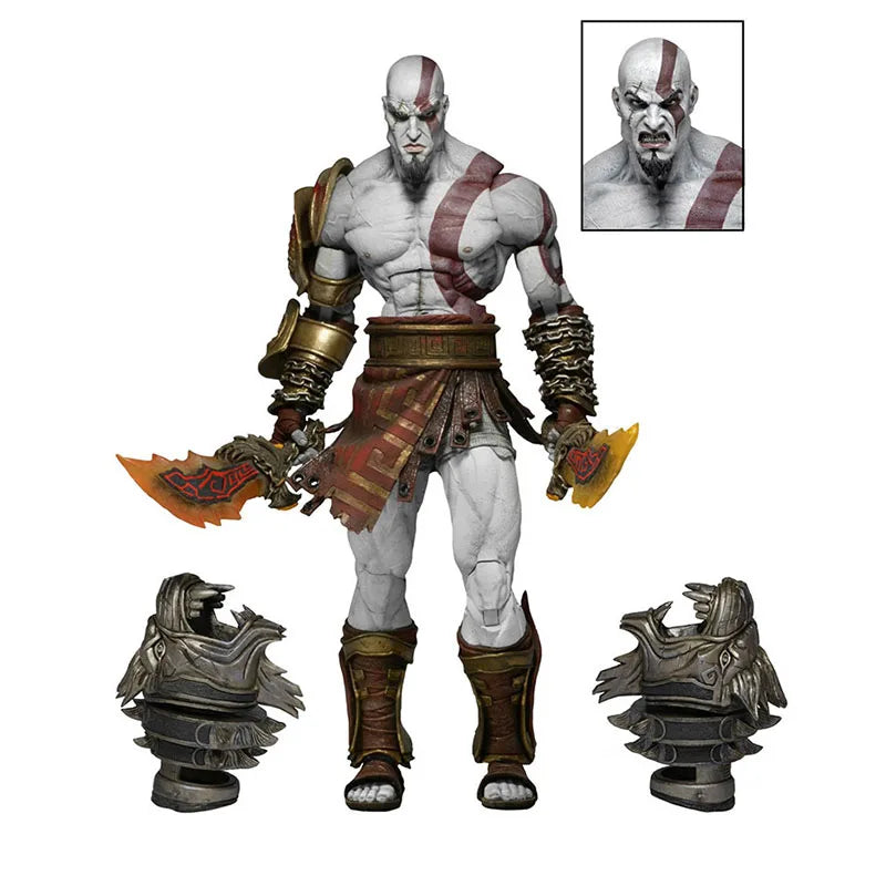 Estatueta Kratos God of War Colecionável 18cm
