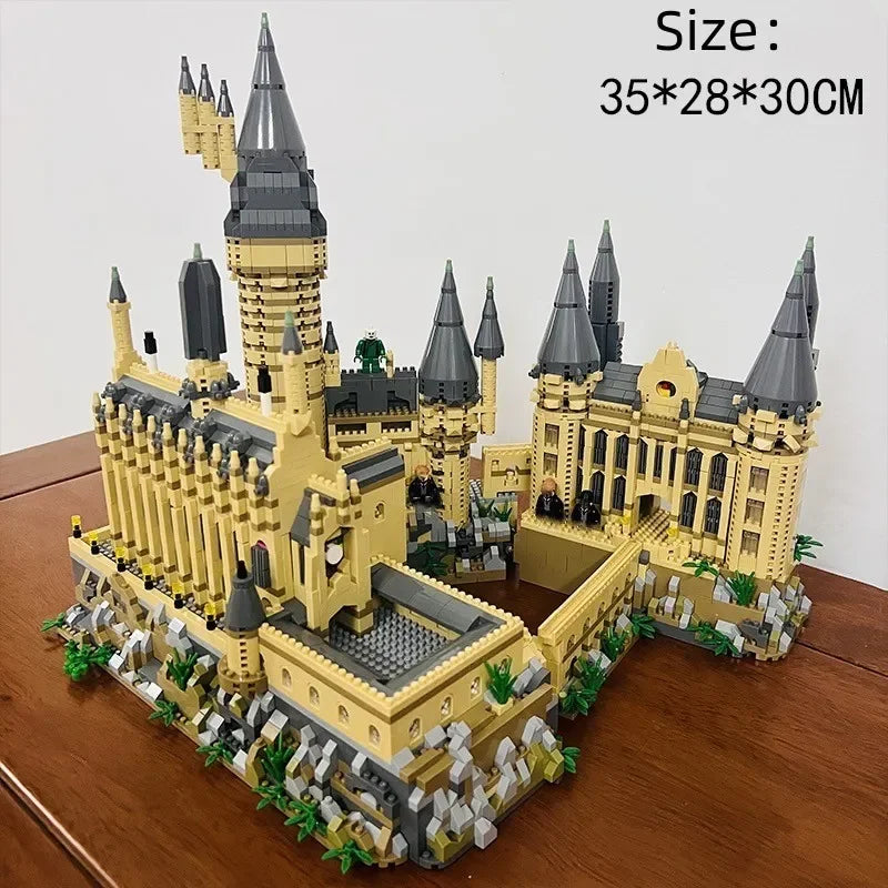 Castelo Medieval Hogwarts Harry Potter 6000 Peças Bloco de Montar