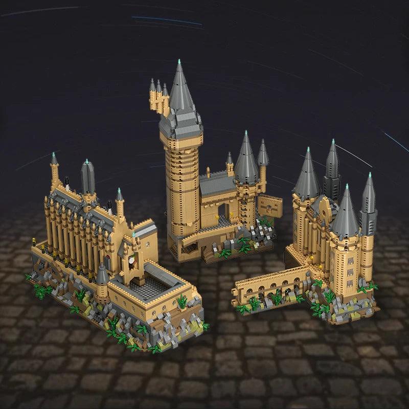 Blocos de montar 3000 e 6000 mil peças castelo medieval - Harry Potter - Darth Geek