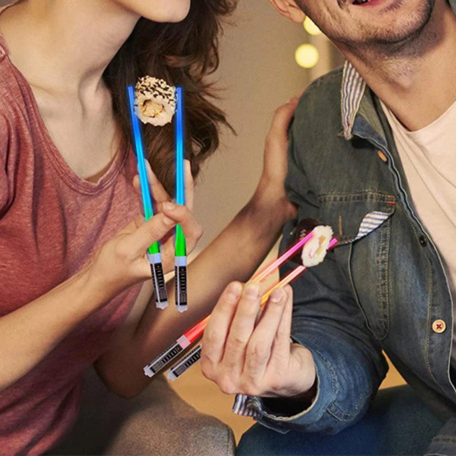 Hashi de Sabre de Luz Verde Azul e Vermelho