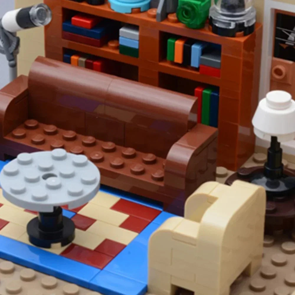Blocos de Montar The Big Bang Theory Apartamento Sheldon
