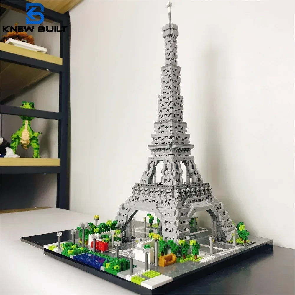 Blocos de Montar Torre Eiffel Compátivel com LEGO