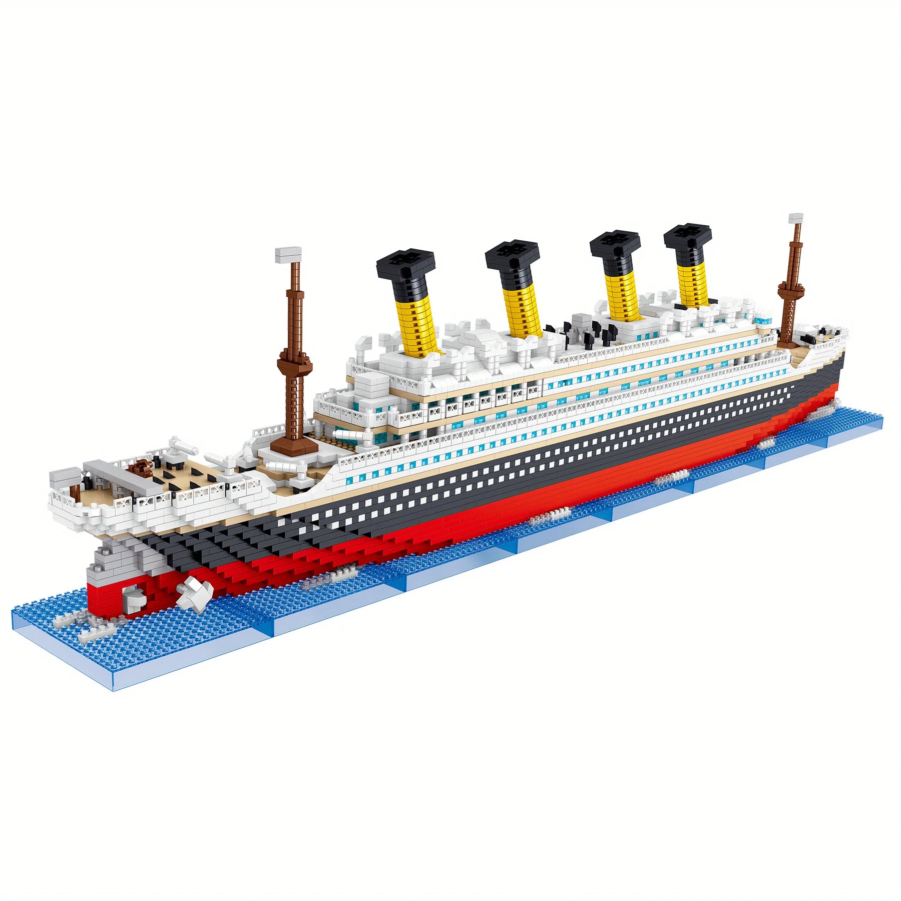 Bloco de Montar Titanic Realista 4404 Peças 65cm