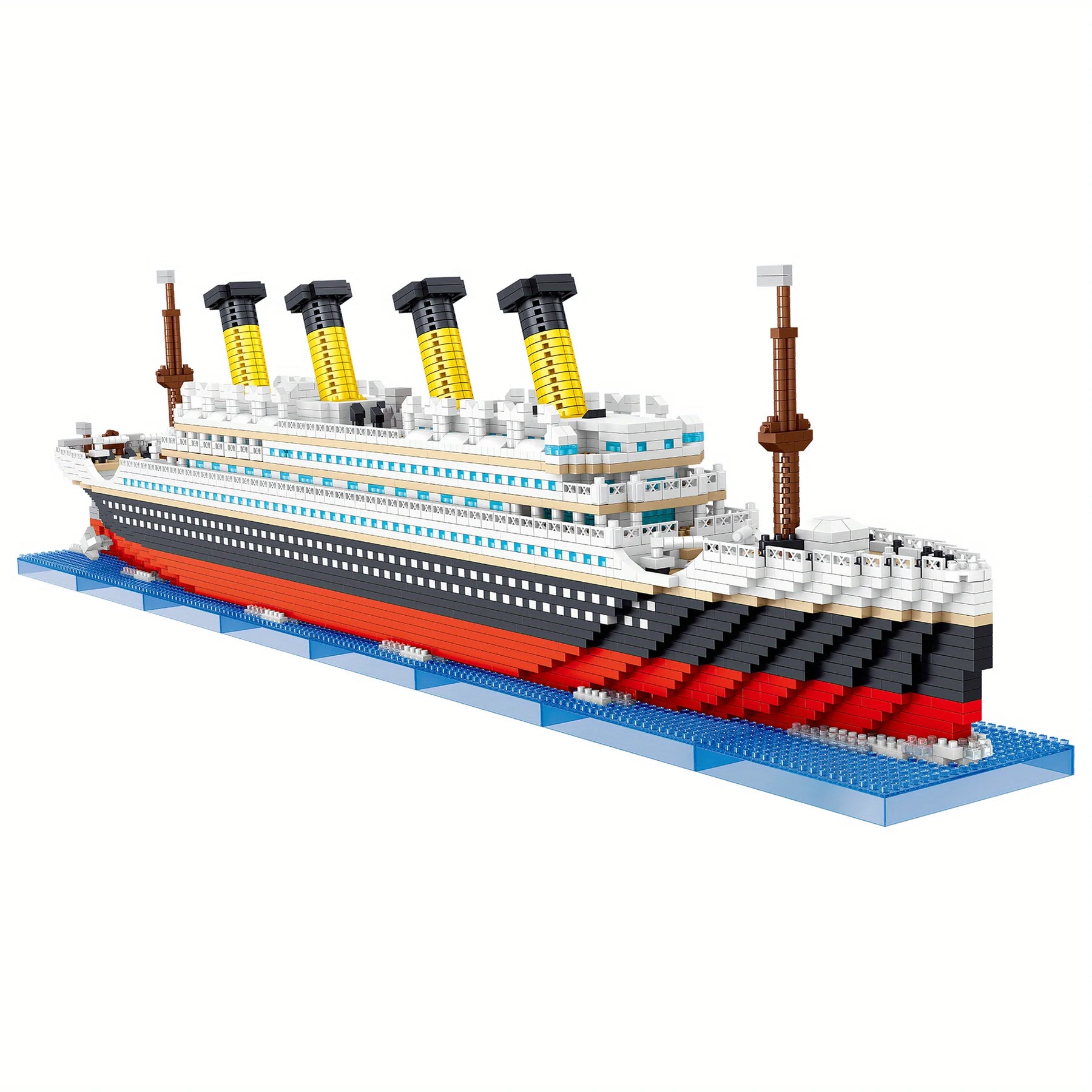 Bloco de Montar Titanic Realista 4404 Peças 65cm