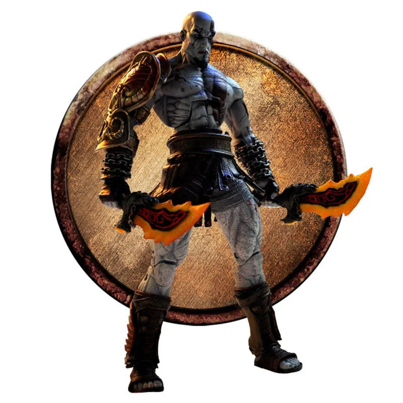 Estatueta Kratos God of War Colecionável 18cm