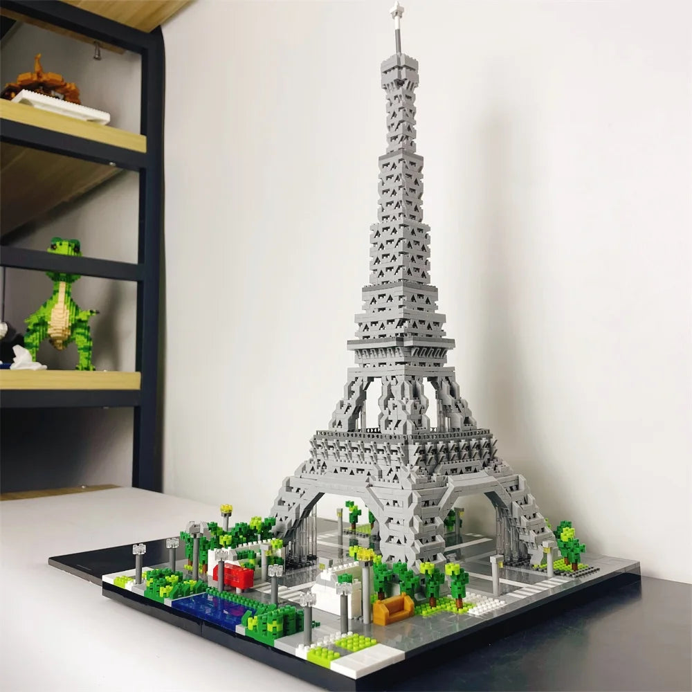Blocos de Montar Torre Eiffel Compátivel com LEGO