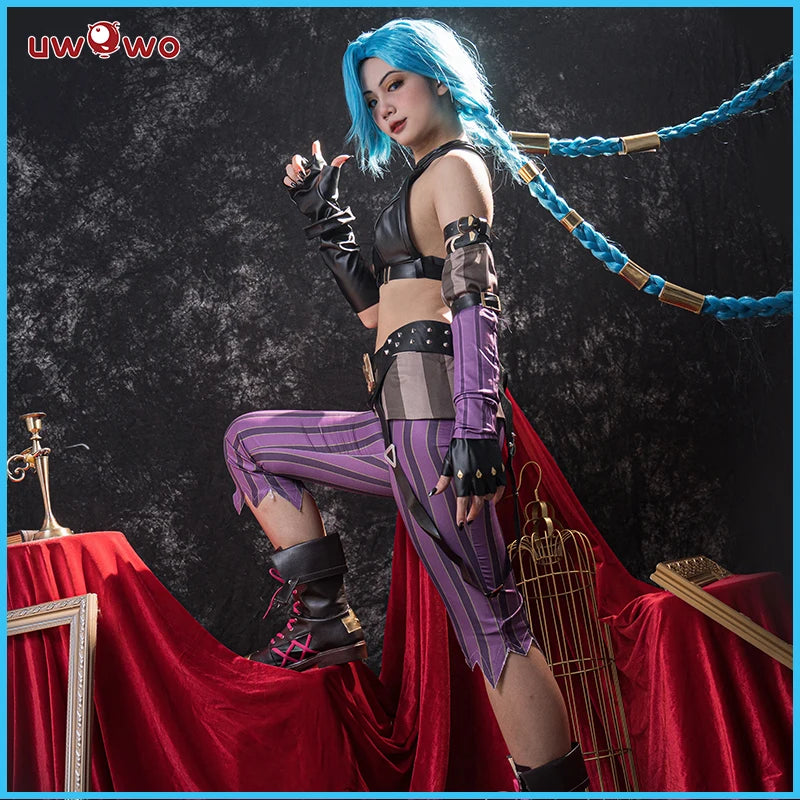 Cosplay Jinx League of Legends Feminino