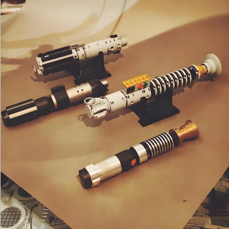 Bloco de Montar Empunhadura Luke Skywalker 145 Peças