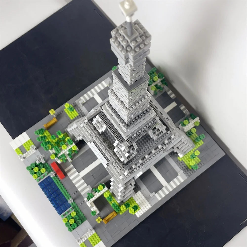 Blocos de Montar Torre Eiffel Compátivel com LEGO