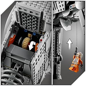 Bloco de Montar AT-AT All Terrains Star Wars 1267 Peças