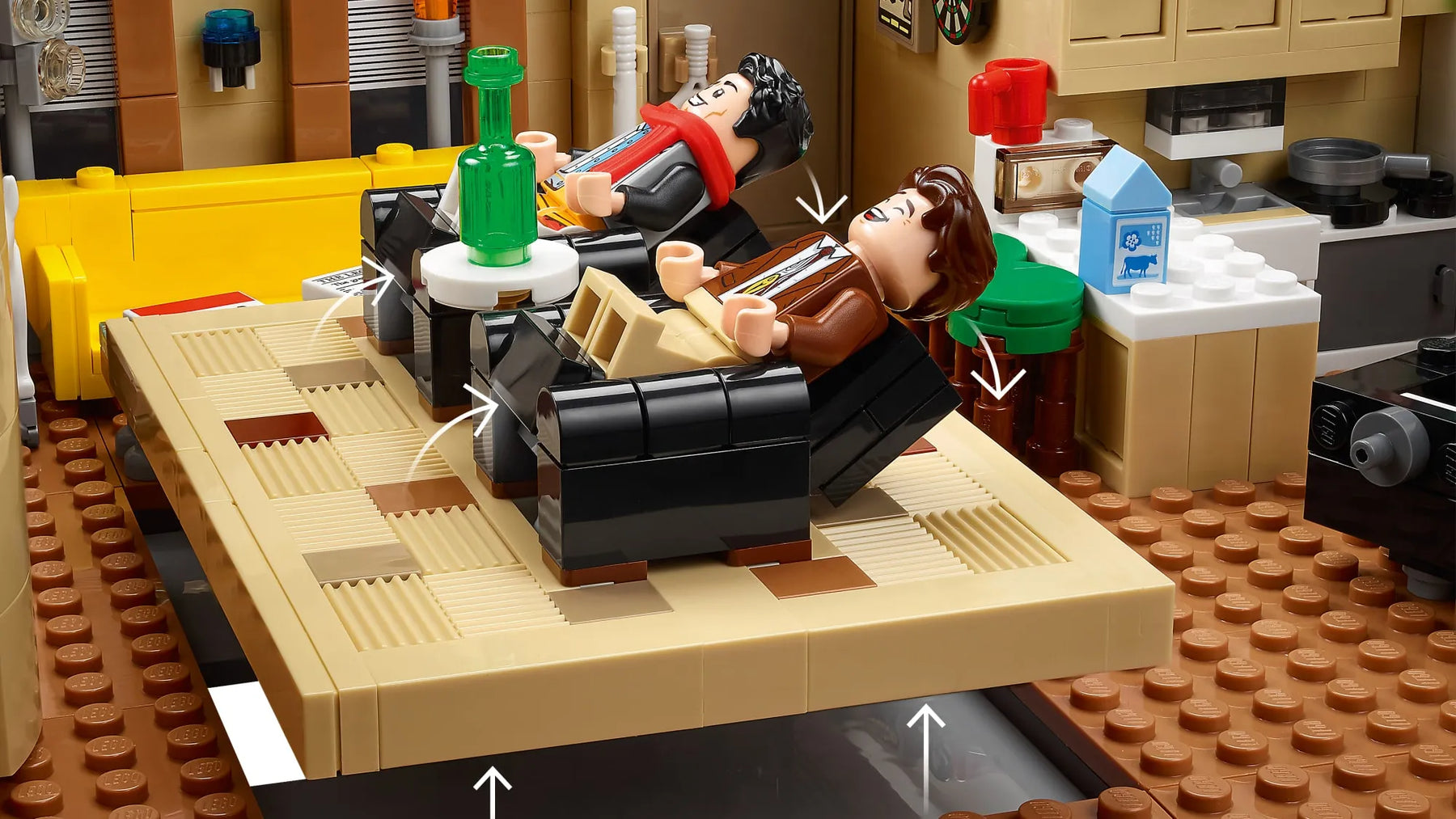 Bloco de Montar Friends Apartamento 10292 - 2048 Peças