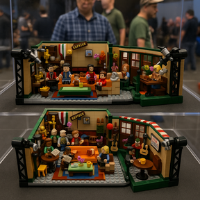 Bloco de Montar Central Park Ideas Friends 1228 Peças