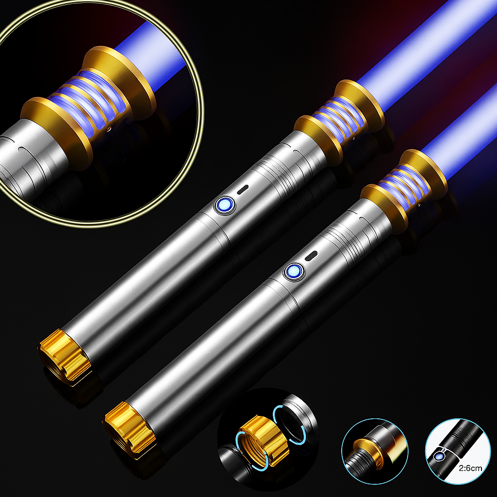 Sabre de Luz Duplo Para Combate RGB Darth Maul