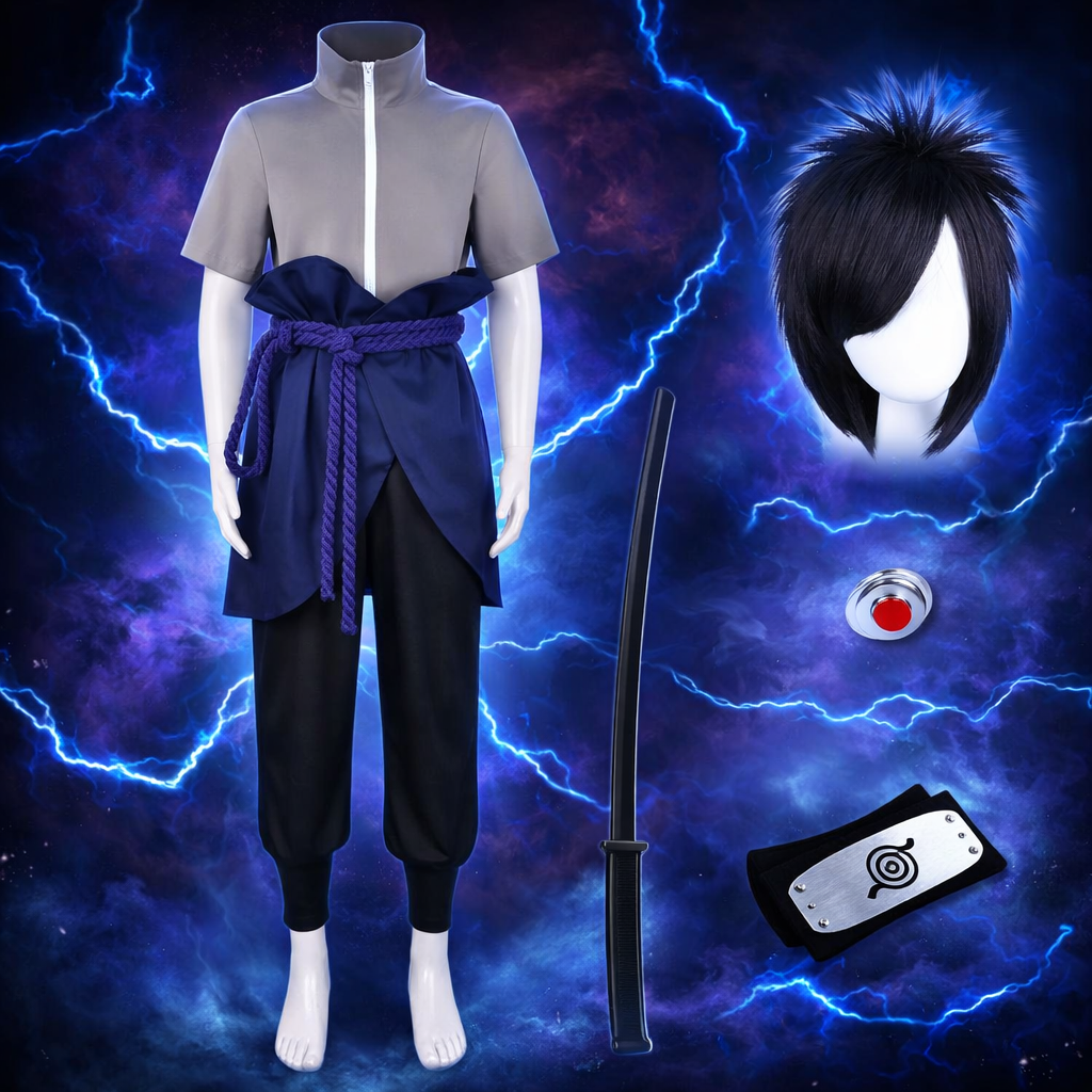 Cosplay Sasuke Uchiha Completo