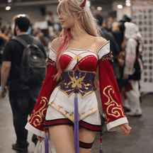 Cosplay Ahri League of Legends