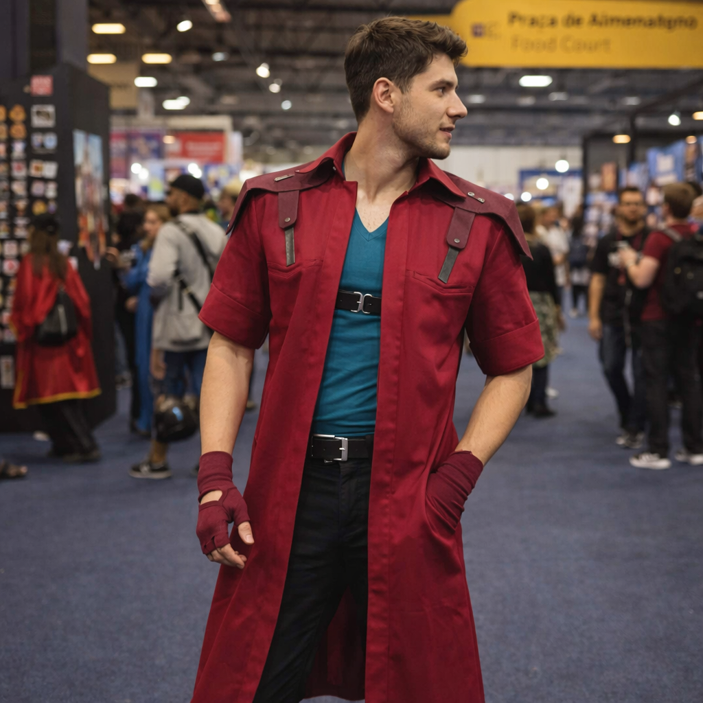 Cosplay Dante Devil May Cry Traje Completo