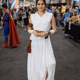 Cosplay Jedi Feminino Rey Skywalker