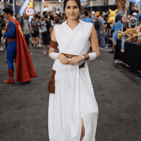 Cosplay Jedi Feminino Rey Skywalker