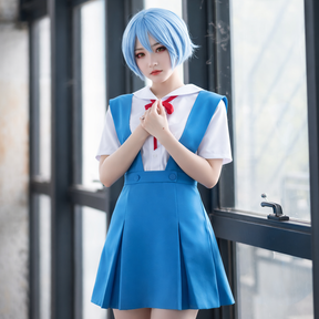 Cosplay Anime Rei Ayanami