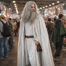 Cosplay Gandalf Feiticeiro Traje Hobbit
