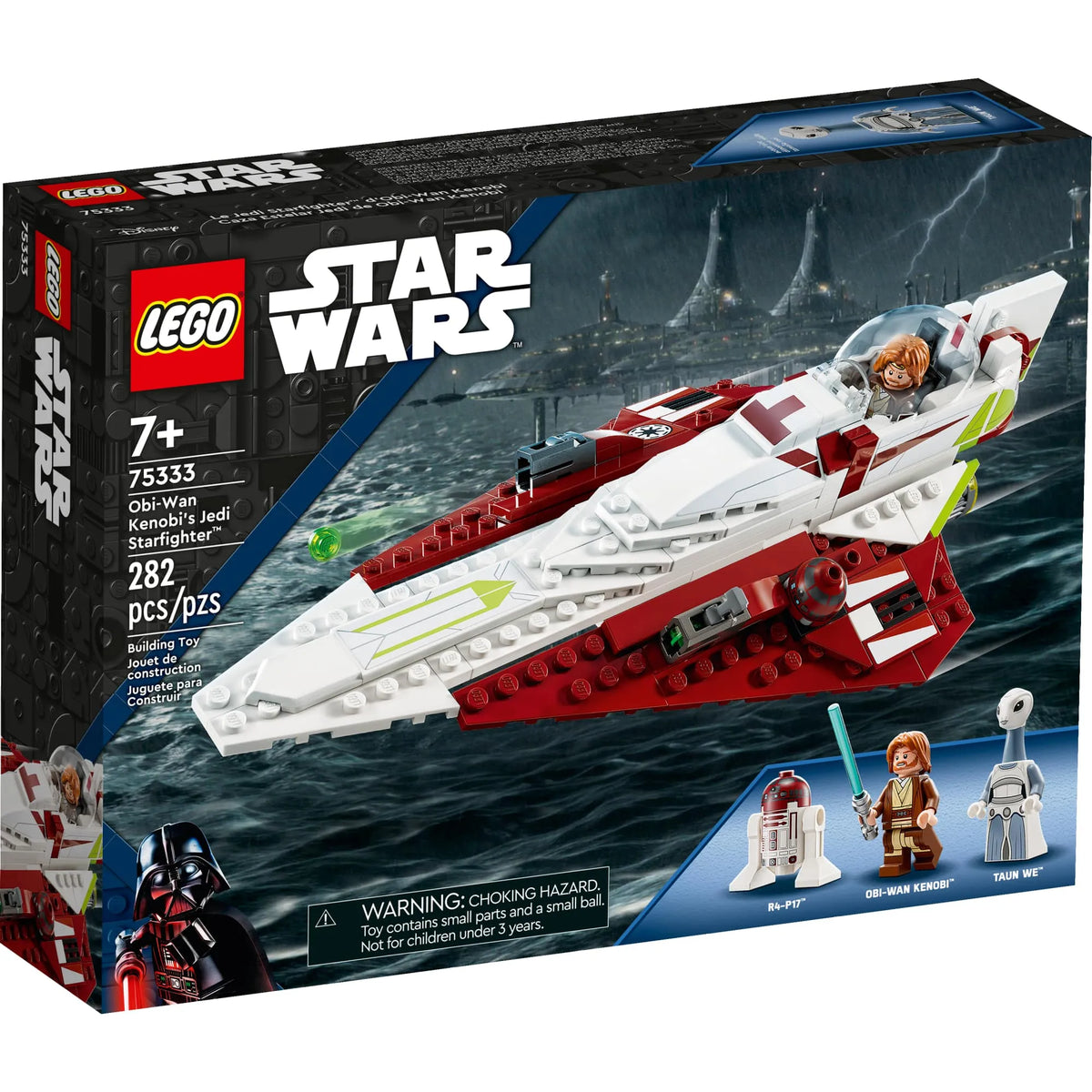 LEGO® 75333 Star Wars Caça Estelar Jedi Obi-wan Kenobi 282 Peças