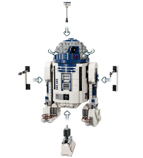 LEGO® Star Wars™ Droid R2-D2 (75379) 1.050 Peças