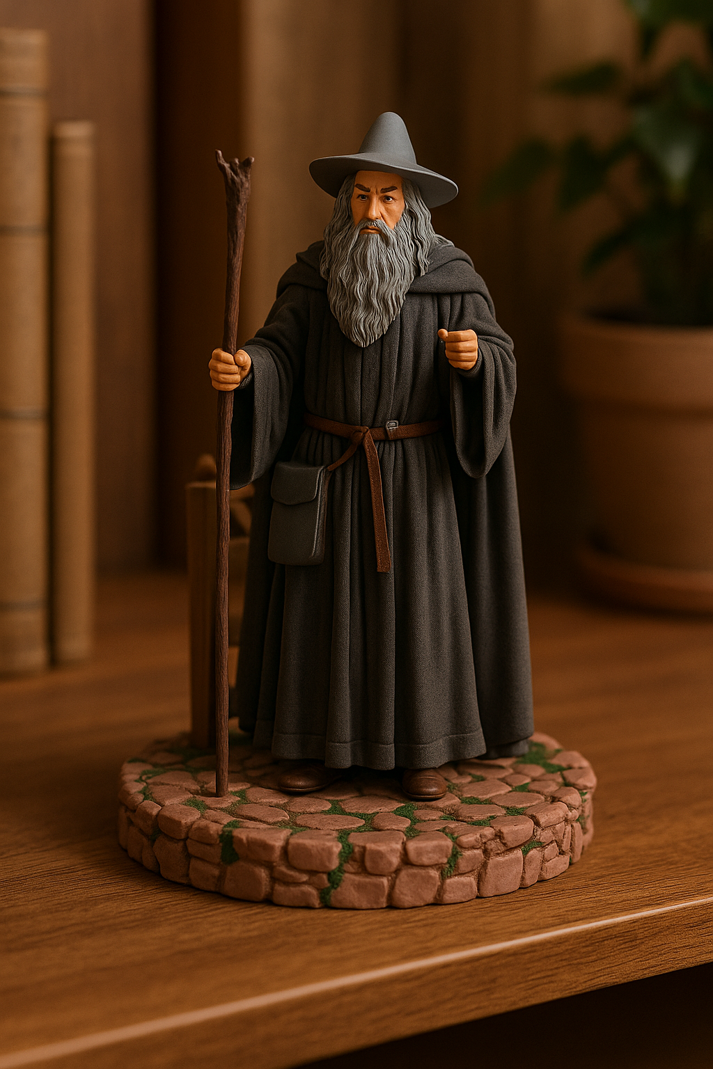 Figuras Senhor dos Aneis Gandalf Ringwraith Nazgul Angmar