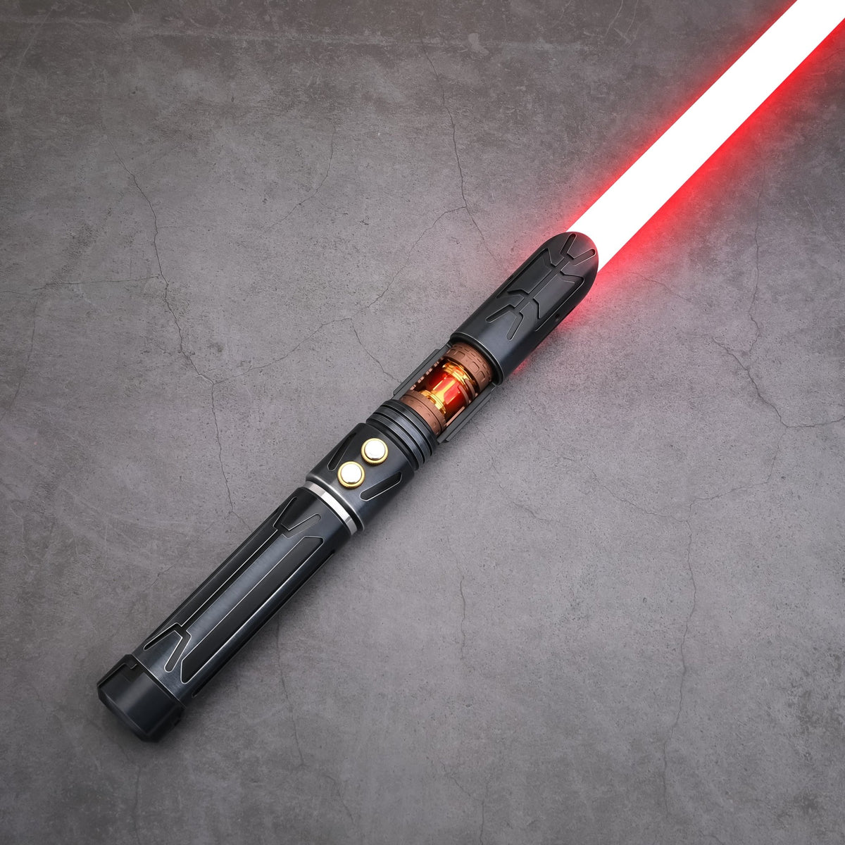 Sabre de Luz Dark Hunter com Crystal Kyber Vermelho