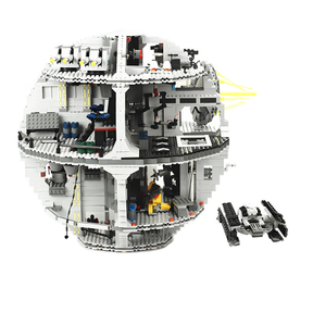 Bloco de Montar Estrela da Morte Com 25 Mini Figuras